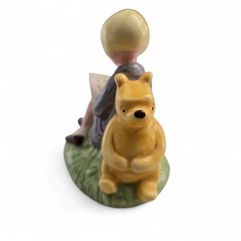 Vintage Christopher Robin & Winnie the Pooh Figurine - Picture 2 of 7